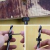 2 Sets Drill Bit Depth Stop Ring Kit Includes: 1/8",