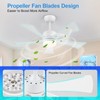 42 inch Ceiling Fans with Lights, Modern Ceiling Fan with