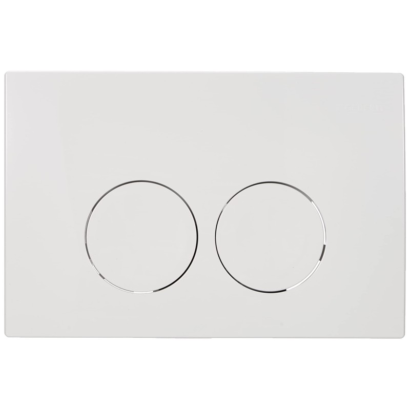 Geberit Delta21 115125111 Actuator Plate for 2-Type Flushes White