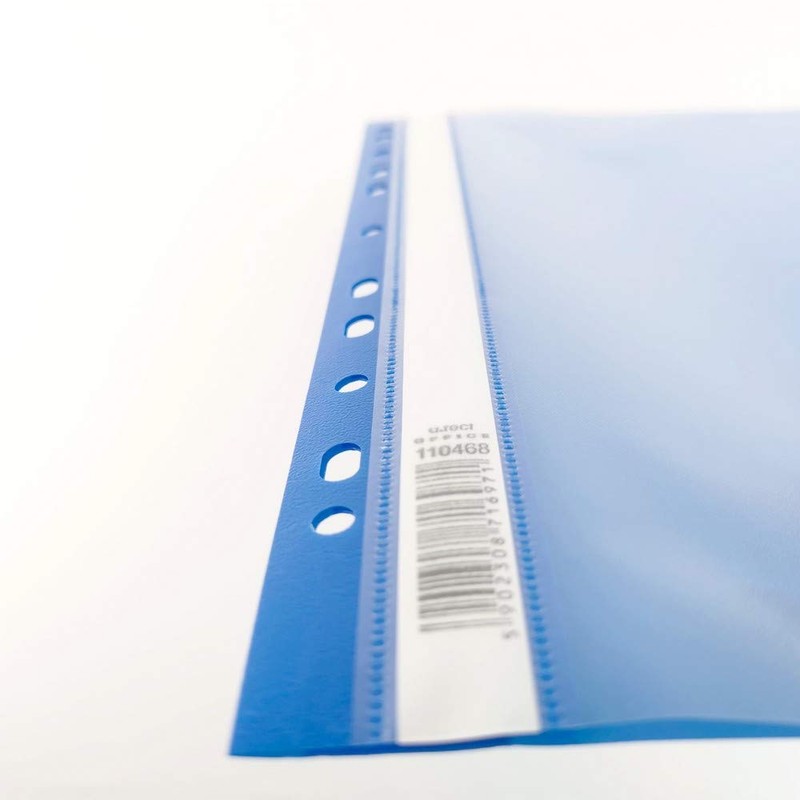 D.RECT Lux PP File Folder A4 with Perforation Strong Polypropylene