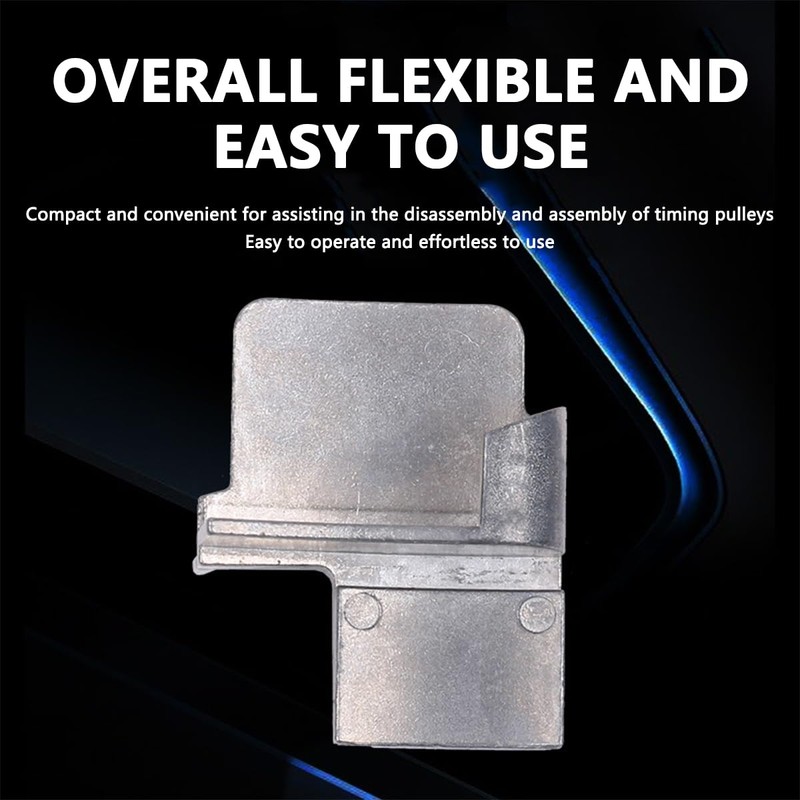 CGEAMDY 2 pieces drive belt remover, metal V-belt assembly tool