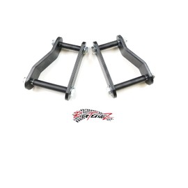 RTZ - Compatible with Nissan Frontier Pickup 2" Rear Solid Lift Shackle kit 2wd