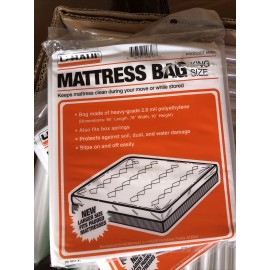 UHaul King Size Mattress Protector UHaul Moving Bag Large Size Fits Padded Tops Sealed