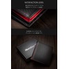 Number7 Men's Bifold Leather Wallet - -