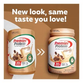 Premier Protein Cafe Latte En Polvo Poca Azucar 17serv 680gr                                                                                          