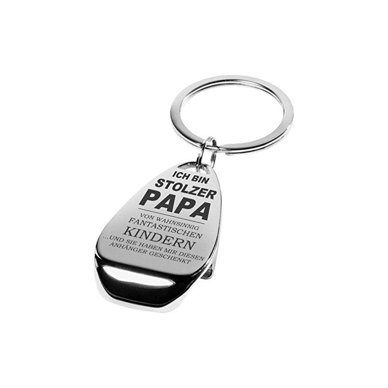 Lieblingsmensch “Wahnsinnig fantastisch” Key Chain (German Language), Dad Of Children