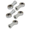 sourcing map 5pcs M10 Female Thread 45# Steel Joint Head