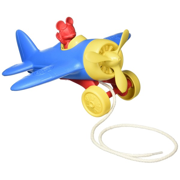 Mickey Mouse Airplane Pull Toy- TG