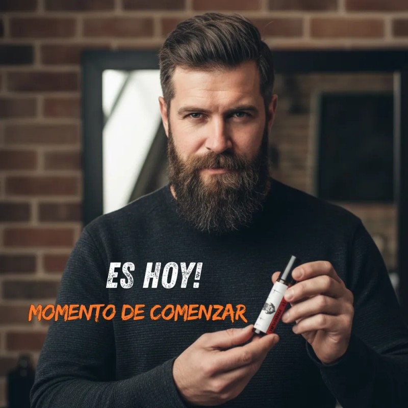 Bálsamo Para Crecimiento De Barba, Cierra Huecos Y Alopecias Cítrica