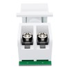 DIYTECH DC Keystone Jack, Power, 12v, 5.5mm x 2.1mm Connector