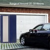 Radio Remote Control for Garage Door, Compatible with Chamberlain LiftMaster