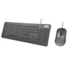Azio USB Keyboard and Mouse Combo Set, Waterproof