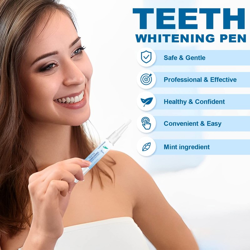 Teeth Whitening Essence Pen - Reduces Teeth Stains and Yellowing,