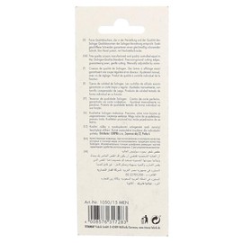 TITANIA Nasenhaarschere, Men, Gebogen, Solingen Qualität, Circa 9.5 cm, 1er Pack (1 x 22 g)
