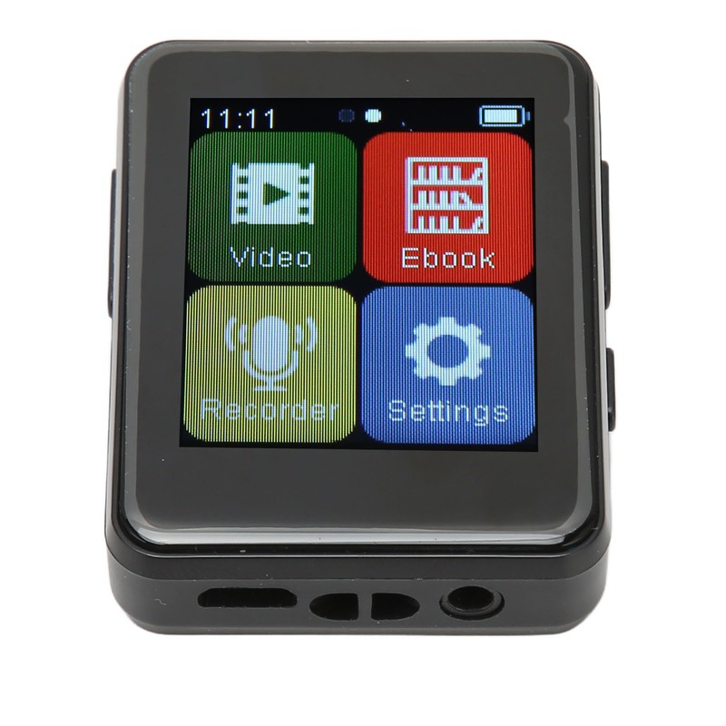MP3 Player Bluetooth 5.0 Intelligent HD Noise Reduction FM Radio