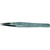 KD89 Horotec MSA12.713 Aluminium Tweezers with Carbon Fiber End Caps Black Non Magnetic Aluminium, black, Modern