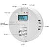 Carbon Monoxide Detectors,Vzmcov AA Batteries Powered (Not Included) Carbon Monoxide