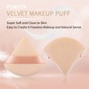 2 Pcs EVAOUXIU Triangle Powder Puff for Face Powder, Soft