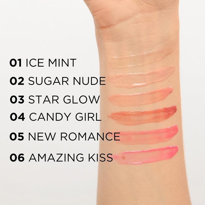 Eveline Cosmetics Variété Cooling Kisses Volumengebender Gloss mit pflanzliches Kollagen