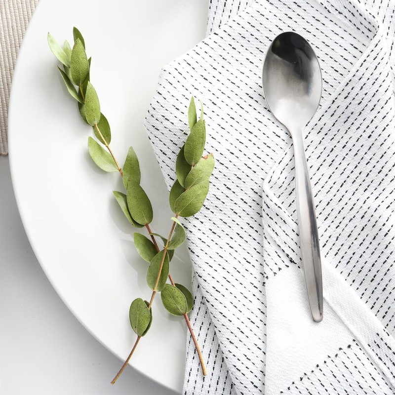Argon Tableware Economy Stainless Steel Teaspoons - 13.5cm - Pack
