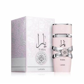 Lattafa Perfumes | Yara 100 ml & Air Freshener Bundle - Long-Lasting Fragrance | Citrus - Floral - Fruity Aroma Bottle