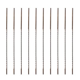 PROXXON No. 27094 Copper Saw Table Replacement Thread Saw Blade for Carpentry Medium Grain with Turning Blade 18 Mounts, Pack of 10