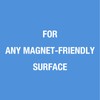 HOMiDEK Large Magnetic Backing Whiteboard: 36x48 Flexible Dry Erase Writting