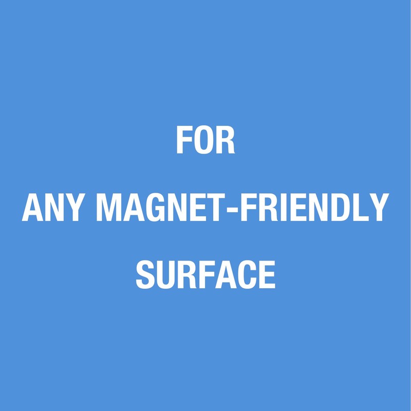 HOMiDEK Large Magnetic Backing Whiteboard: 36x48 Flexible Dry Erase Writting