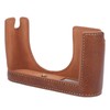 PU Leather Camera Half Case for Leica Q Half Body