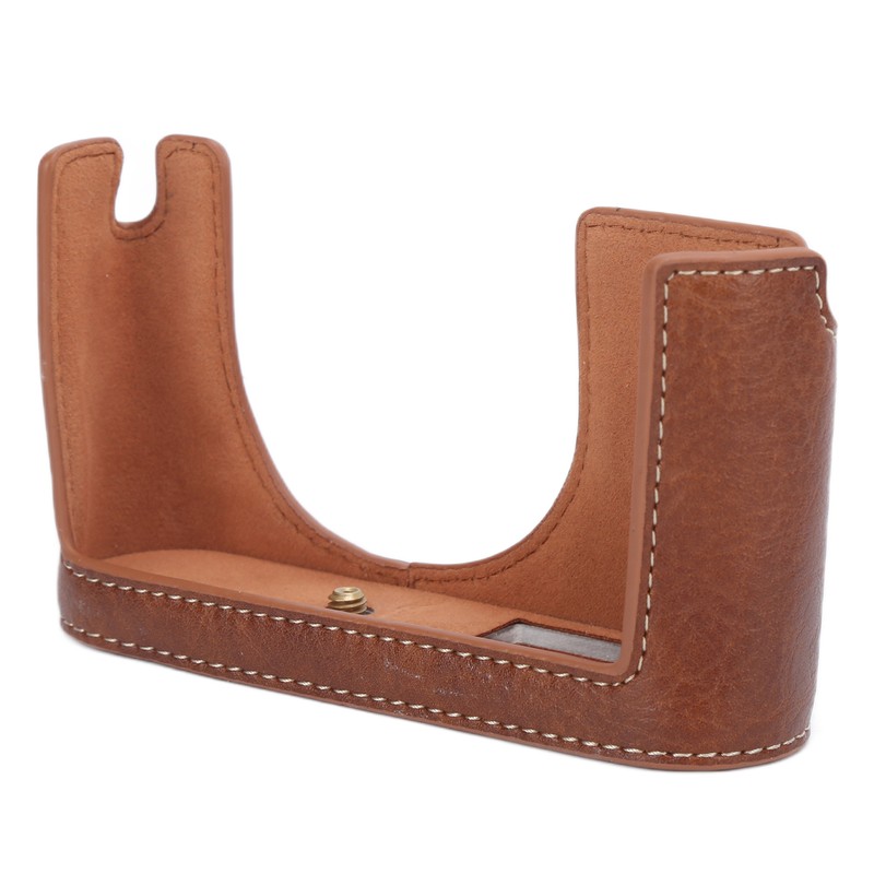 PU Leather Camera Half Case for Leica Q Half Body