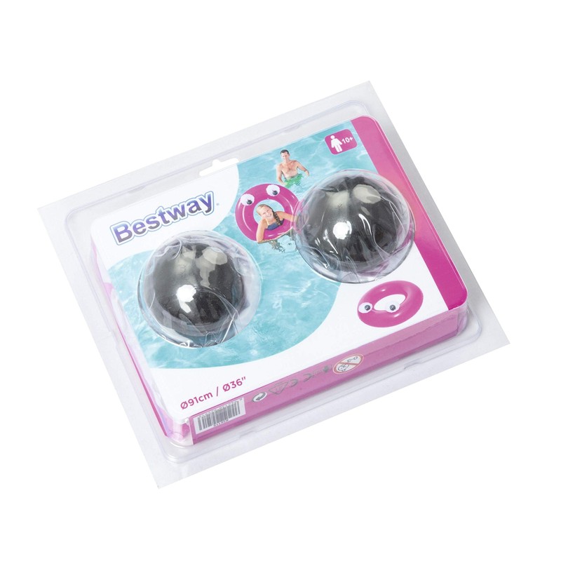 Bestway Big Eyes 91cm Floating Ring, Sorted