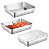 HENGBIRD Baking Tray, Oven Tray, Breading Bowls Set, 3-Piece Breading
