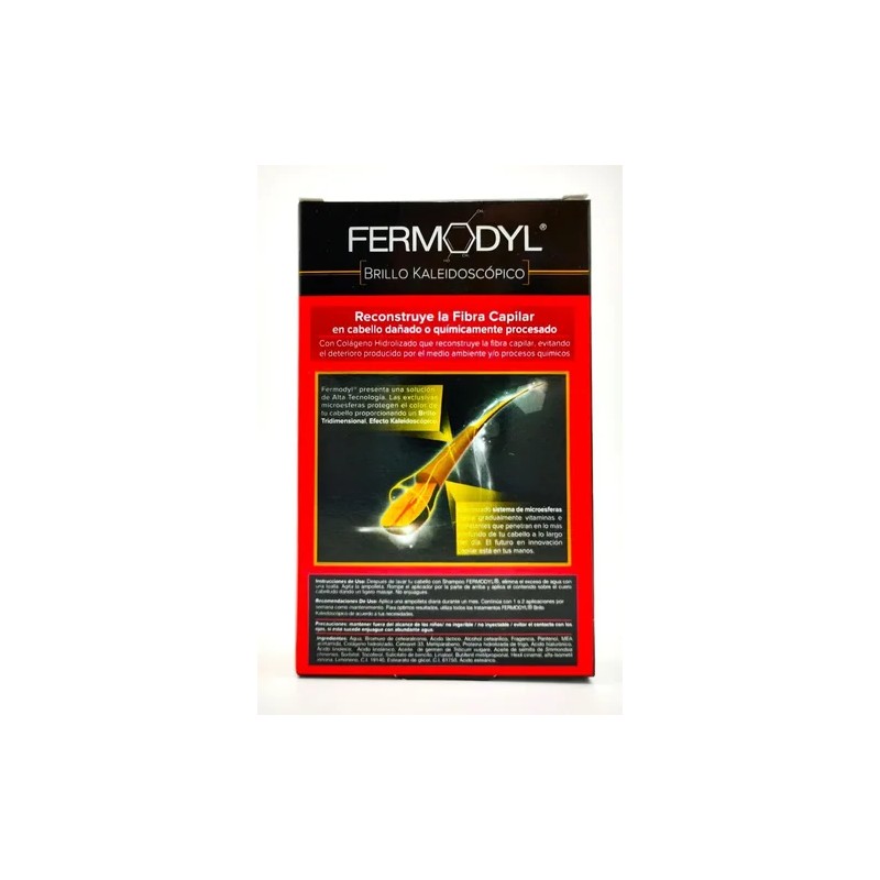 Tratamiento Capilar Fermodyl Energia Reparadora 4 Ampolletas