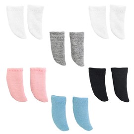 niannyyhouse Obitsu 11 Socks, For OB11 Size, Set of 6, Obitsu 4.3 inches (11 cm) Doll