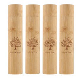 Eco Bomboo Scattering Urn – Biodegradable Scattering Tube for Ashes - Small Cremation Urn for Adult Ashes (4)