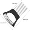 Cooswai Stainless Onion-Holder Slicing-Kitchen Assistant-Vegetable - Upgrade Chopper Slicing Tool,