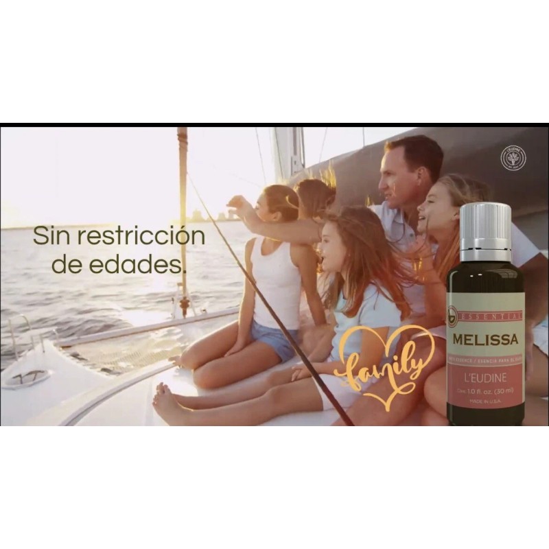 L`eudine Leudine Melissa Oil Elimina La Ansiedad 1 Fl Oz