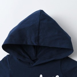 Newborn Baby Boys Summer Romper Clothes Infant Short Sleeve Letter Print Pullover Tops Shorts Set Outfits Blue 6-9 Months