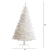 Nearly Natural 7ft. White Artificial Christmas Tree with 1000 Bendable