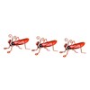 CAXUSD Decorative Figurine Vivid Iron Art Ornament for Outdoor Garden
