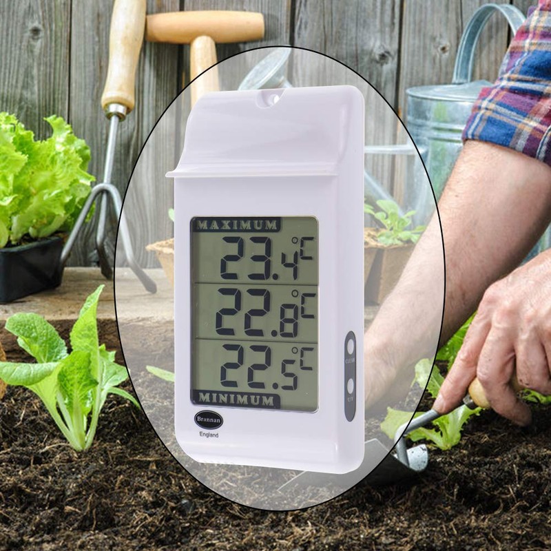 Digital Max Min Thermometer - Monitor Maximum and Minimum Temperatures