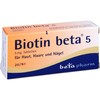 Biotin Beta 5 Tablets Pack of 20