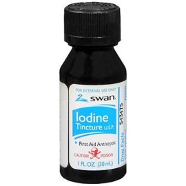 Swan IODINE TINCTURE 2% MILD 1OZ CUMBERLAND