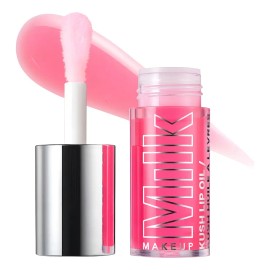 Aceite Labial Milk Makeup KUSH Hydrating Sheer Lip Oil Hidratante, Pink Magic