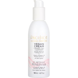 Pacifica Vegan Cream Creamy Gel Cleanser for Unisex, 4.7 Ounce/140 ml