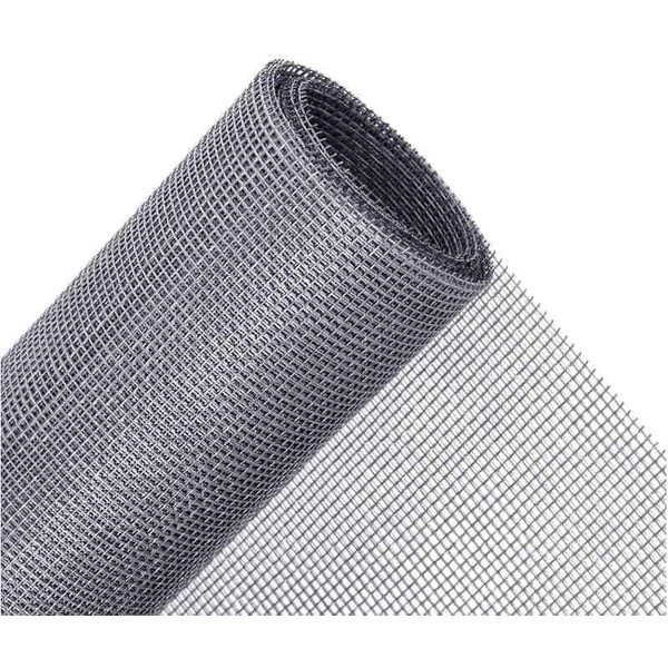Fibreglass Door Window Fly Screen Grey (150 x 250 cm)