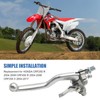 CADUFUELLY Motorcycle Clutch Brake Lever, Aluminum Alloy Clutch Lever, Replacement