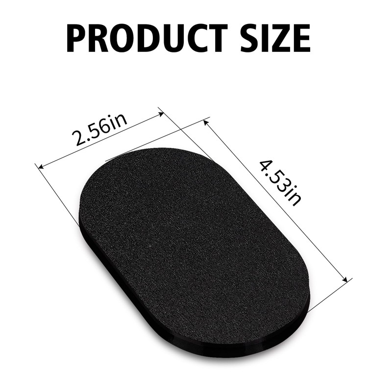 YIBEICO Truck Bed Oval Drain Plug Cover Cap for Ford