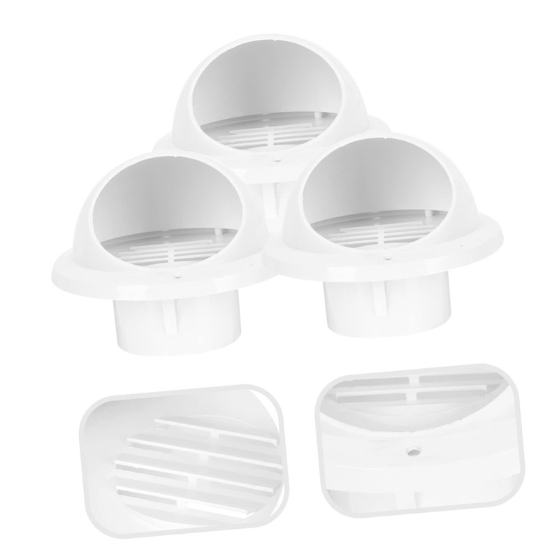 WOONEKY Metal Protective Cover for Vent Round Exhaust Cover Rainproof