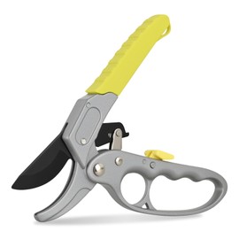 Yesker Pruning Shears Garden Shears 7.8" Professional Garden Scissors Sharp 65 Manganese Steel Blade Heavy Duty Clippers Hand Pruners for Cutting Fresh Flowers Branch Plant Trimming Gardening Tools